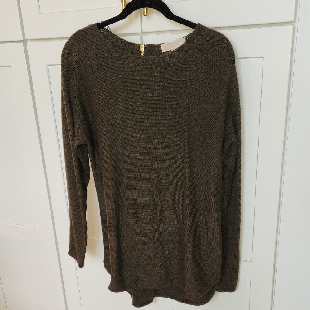 Michael Kors Olive Sweater Tunic